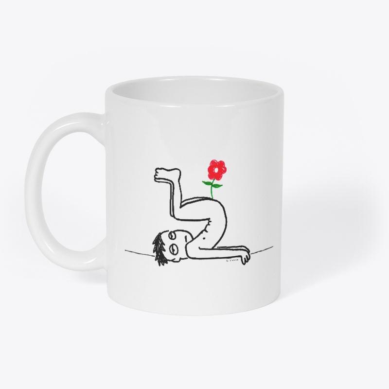 "Flower In an As**ole" Mug